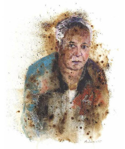 Πίνακας της Γεωργίας Μπλιάτσου από τη συλλογή ΄Τα πρόσωπα της Λάρισας΄