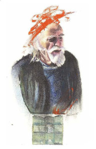 Πίνακας της Γεωργίας Μπλιάτσου από τη συλλογή ΄Τα πρόσωπα της Λάρισας΄