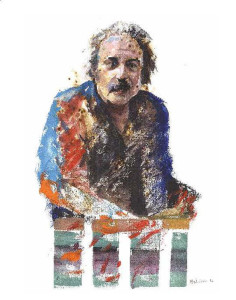 Πίνακας της Γεωργίας Μπλιάτσου από τη συλλογή ΄Τα πρόσωπα της Λάρισας΄