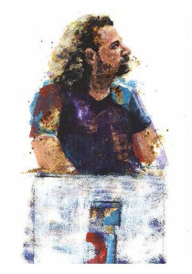 Πίνακας της Γεωργίας Μπλιάτσου από τη συλλογή ΄Τα πρόσωπα της Λάρισας΄