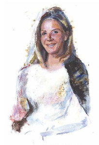 Πίνακας της Γεωργίας Μπλιάτσου από τη συλλογή ΄Τα πρόσωπα της Λάρισας΄