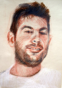 Πίνακας της Γεωργίας Μπλιάτσου από τη συλλογή ΄Απογραφές της μνήμης. Μαρτυρίες από τη Τζιά΄