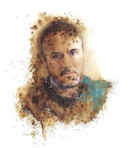 Πίνακας της Γεωργίας Μπλιάτσου από τη συλλογή ΄Τα πρόσωπα της Λάρισας΄