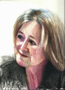 Πίνακας της Γεωργίας Μπλιάτσου από τη συλλογή ΄Απογραφές της μνήμης. Μαρτυρίες από τη Τζιά΄