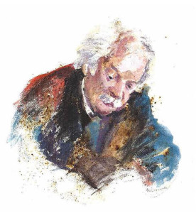 Πίνακας της Γεωργίας Μπλιάτσου από τη συλλογή ΄Τα πρόσωπα της Λάρισας΄