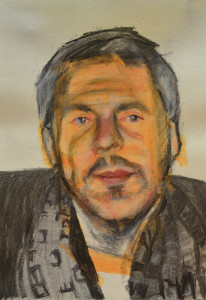 Πίνακας της Γεωργίας Μπλιάτσου από τη συλλογή ΄Απογραφές της μνήμης. Μαρτυρίες από τη Τζιά΄