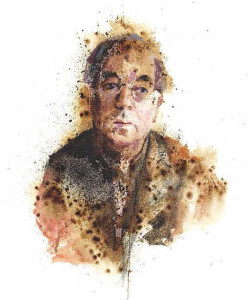 Πίνακας της Γεωργίας Μπλιάτσου από τη συλλογή ΄Τα πρόσωπα της Λάρισας΄