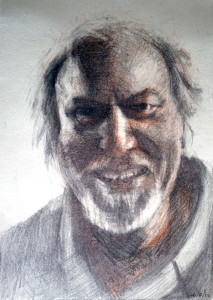 Πίνακας της Γεωργίας Μπλιάτσου από τη συλλογή ΄Απογραφές της μνήμης. Μαρτυρίες από τη Τζιά΄