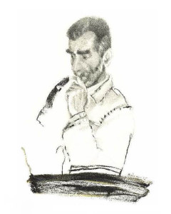 Πίνακας της Γεωργίας Μπλιάτσου από τη συλλογή ΄Τα πρόσωπα της Λάρισας΄