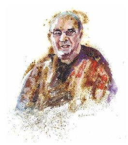 Πίνακας της Γεωργίας Μπλιάτσου από τη συλλογή ΄Τα πρόσωπα της Λάρισας΄