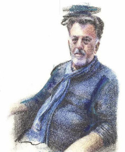 Πίνακας της Γεωργίας Μπλιάτσου από τη συλλογή ΄Τα πρόσωπα της Λάρισας΄