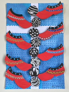 Κατασκευή της Γεωργίας Μπλιάτσου από τη συλλογή ΄Γαλάζια Επέτειος΄