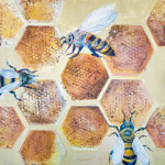 Πίνακας της Γεωργίας Μπλιάτσου από τη συλλογή ΄Μέλι & γάλα΄